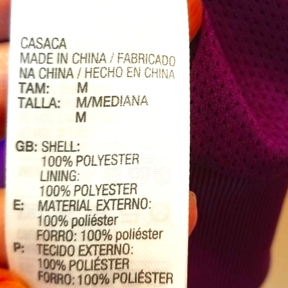 Adidas x FARM Rio HTF RARE Bomber Faux Crochet Patchwork Track Workout Jacket M - Picture 10 of 15